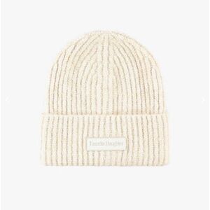 Favorite Daughter Cream Knit Beanie